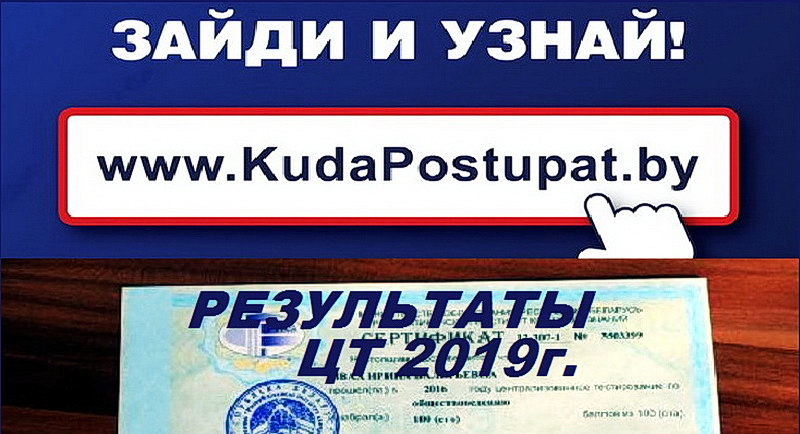 Результаты ЦТ 2019 г.: количество писавших всего, неявившихся, удаленных и набравших «100» и «0». Средний балл