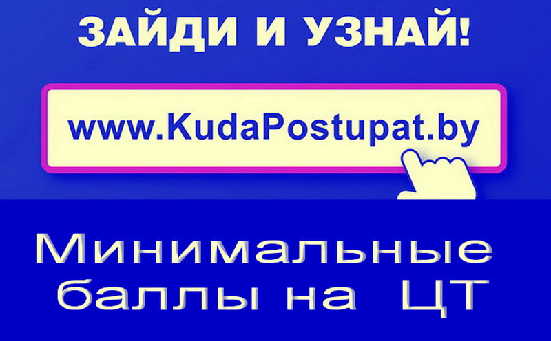 Минимальные баллы ЦТ-2020г. 