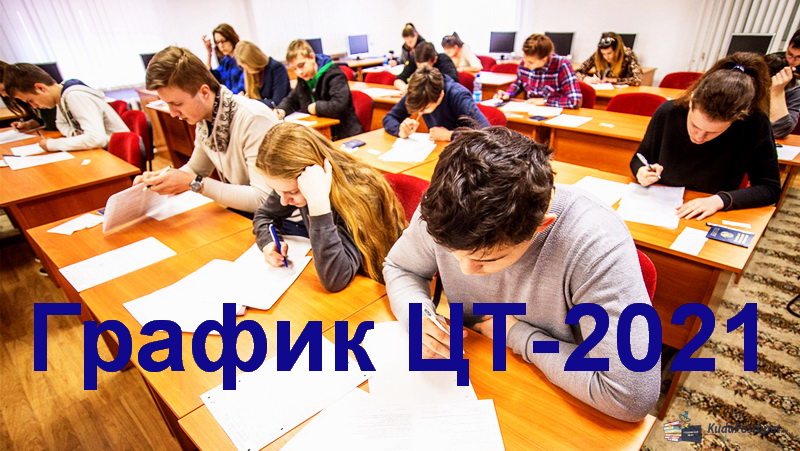 График ЦТ-2021 