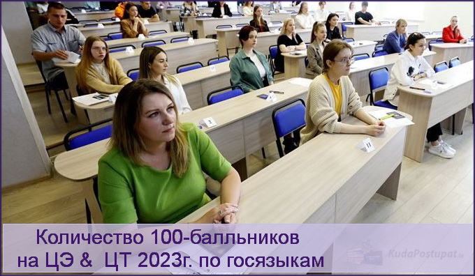 Сравнили процент 100-балльников на ЦЭ и на ЦТ по русскому и белорусскому языкам