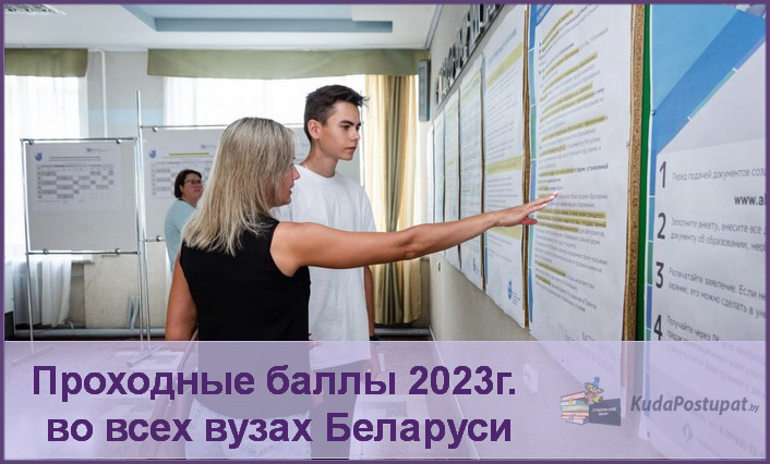 Проходные баллы 2023г. в Гомельском медуниверситете