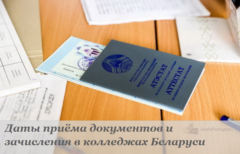 Даты  приёма документов, сдачи экзаменов и зачисления в 2025г. в колледжах ССО