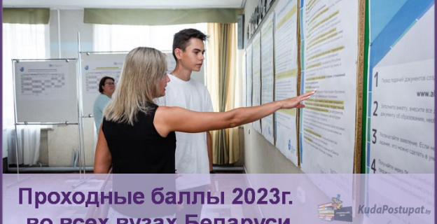Проходные баллы 2023г. в Гродненском медуниверситете