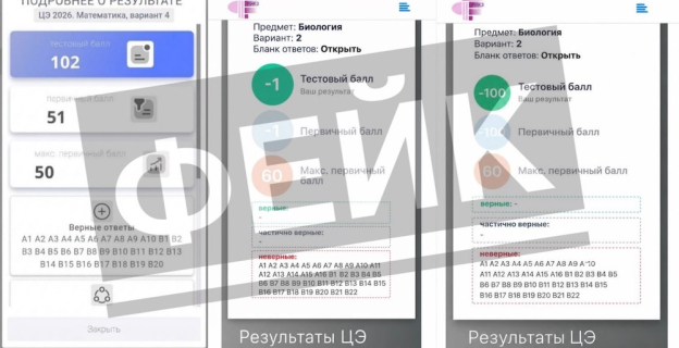 В сети появились фейковые результаты ЦЭ